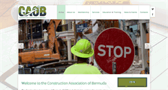 Desktop Screenshot of constructionassociationofbermuda.com
